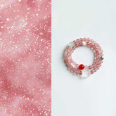 Sifanghua | Strawberry Quartz & Rose Quartz Multi-Gemstone Bracelet – Love & Joy